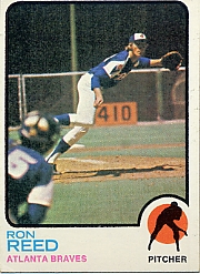 1973 Topps Baseball Cards      072      Ron Reed